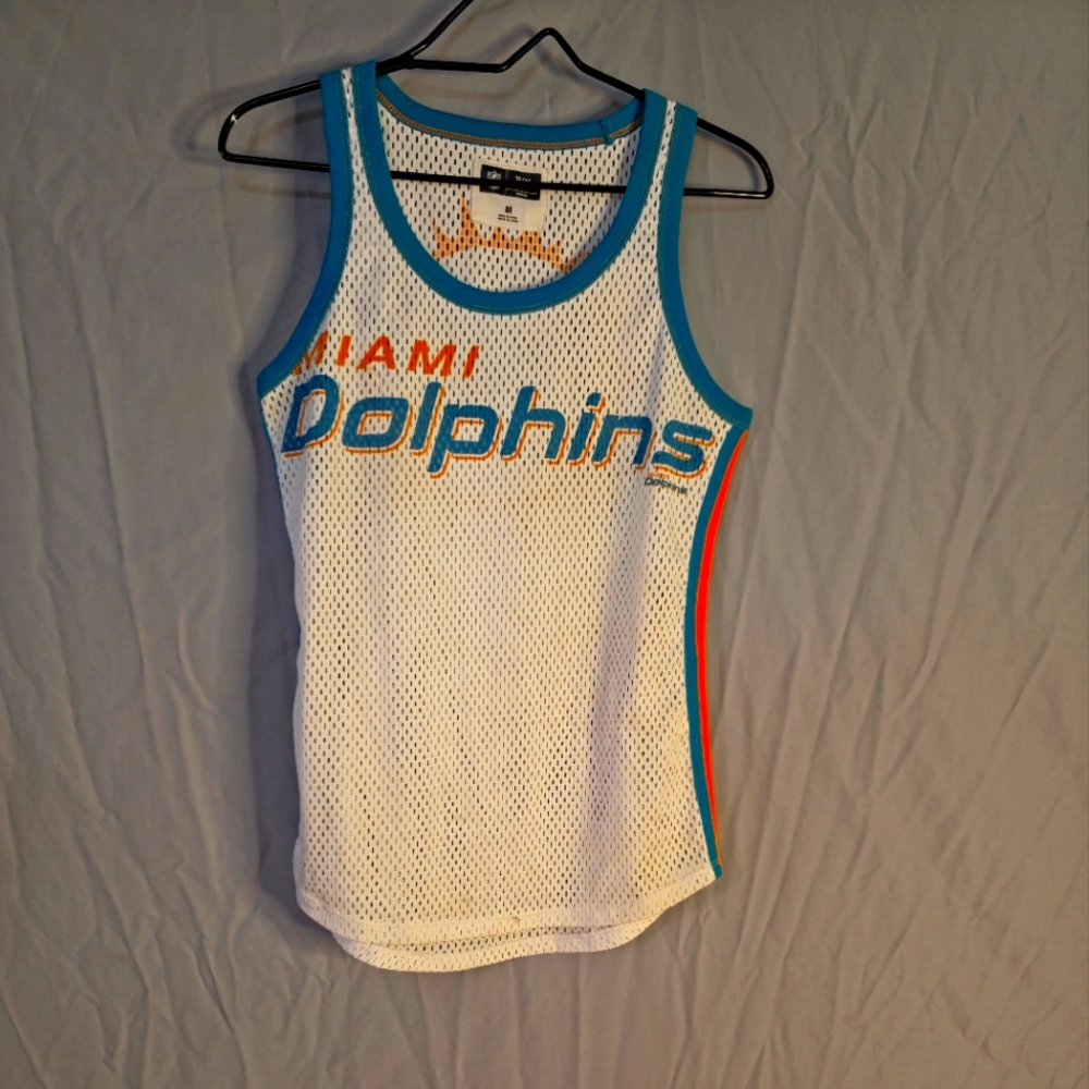 Miami Dolphins Mesh Tank Top